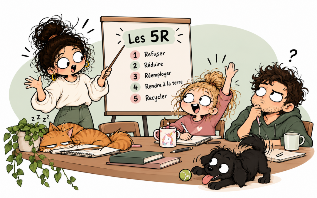 règle des 5R zéro déchet